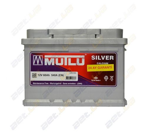 Аккумулятор MUTLU 60AH R+ низкий EURO
