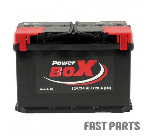 Аккумулятор PowerBox 74 Аh/720A 12V А1 Euro(0)