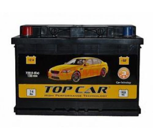 Аккумулятор TOP CAR PROFI 6CT-74Ah (1)