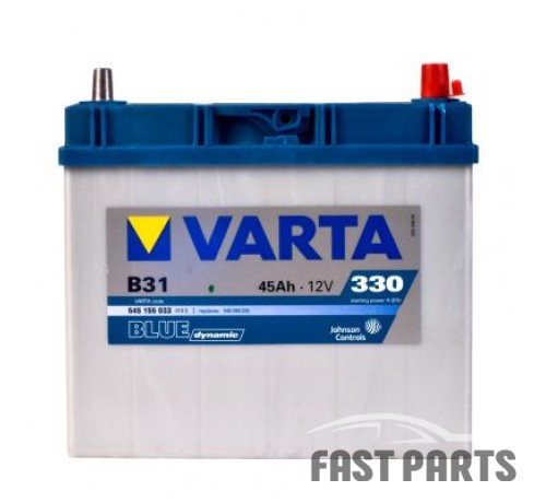 Аккумулятор VARTA B545155033 45Ah/330A