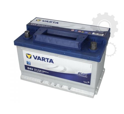 Аккумулятор VARTA B572409068 72Ah/680A