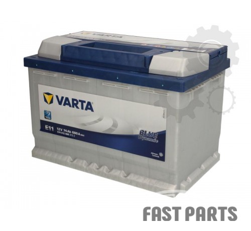 Аккумулятор VARTA B574012068 74Ah/680A