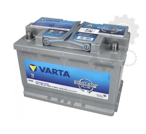 Аккумулятор VARTA VA570901076 70Ah/760A