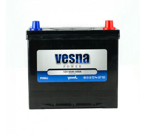 Аккумулятор Vesna 60 Ah/600А 12V Japan (0)