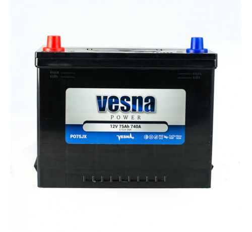 Аккумулятор Vesna 75 Ah/740А 12V Japan (1)