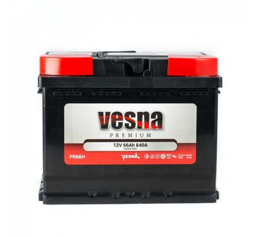 Аккумулятор Vesna Premium 66 Ah/640А 12V Euro (0)