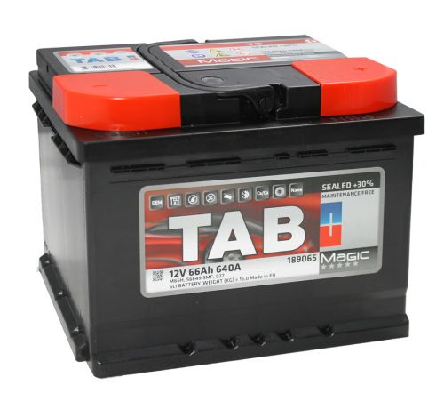 Аккумулятор TAB Magic 66 Ah/640А 12V (0) Euro