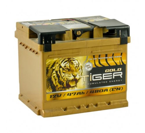 Аккумулятор Tiger Gold 47 Аh/480А 12V Euro (0)