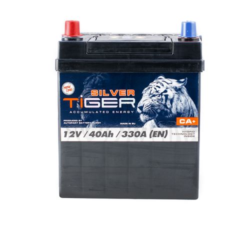 Аккумулятор Tiger Silver 40Аh/330А 12V Japan (1)