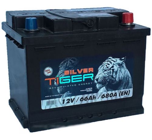 Аккумулятор Tiger Silver 66 Аh/680А 12V Euro (0)
