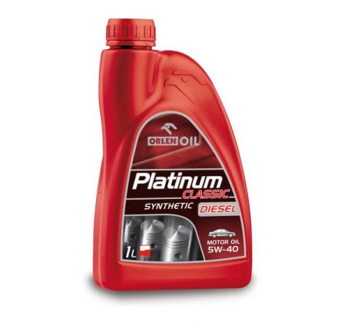 Моторное масло ORLEN PLATINUM CLASSIC DIESEL SYNTHETIC 5W-40 1L