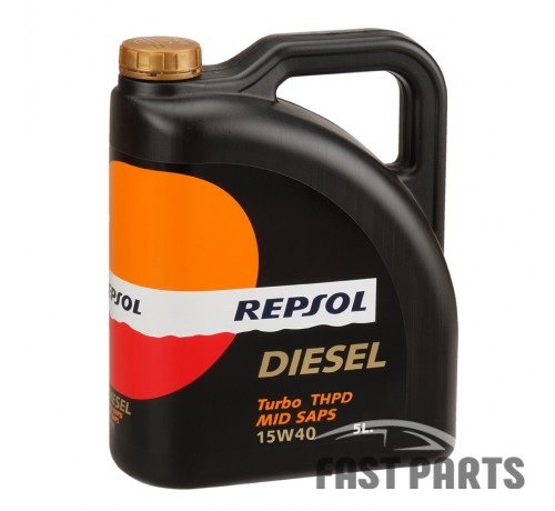 Моторное масло REPSOL DIESEL TURBO THPD 15W40 5L