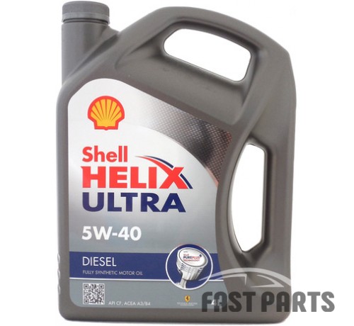 Моторное масло SHELL Helix Diesel Ultra 5W-40 4L