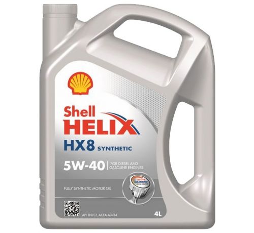 Моторное масло SHELL Helix HX8 5W-40  4L