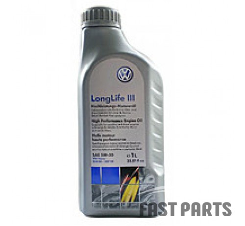 Моторное масло VW AUDI Longlife III 5W-30 1L G052195M2
