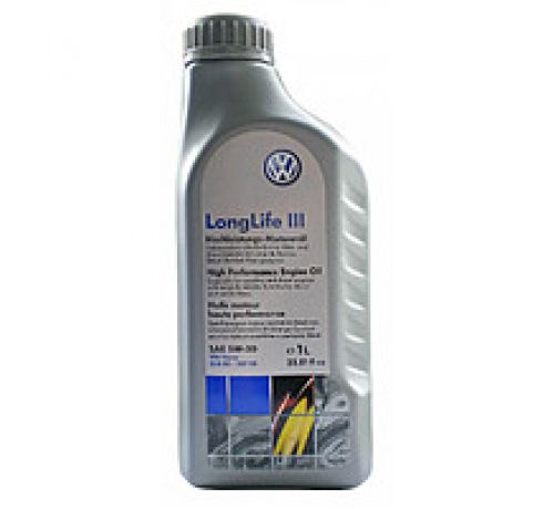Моторное масло VW AUDI Longlife III 5W-30 1L G052195M2