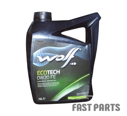 Моторное масло WOLF ECOTECH 0W20 FE 4L
