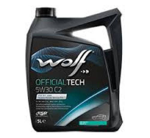 Моторное масло WOLF OFFICIALTECH 5W30 C2 5L