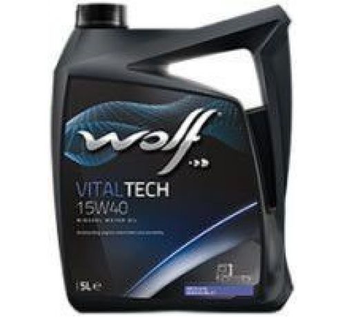 Моторное масло WOLF VITALTECH 15W40 5L