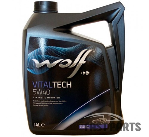 Моторное масло WOLF VITALTECH  5W40 4L