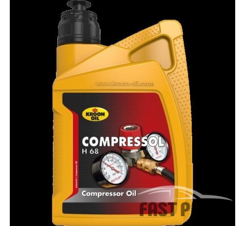 Масло компрессорное Compressol H68 1л KROON OIL