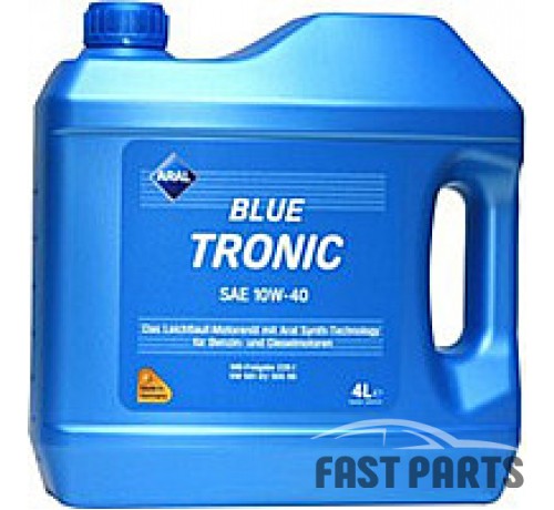Моторное масло ARAL BlueTronic 10W-40 4L