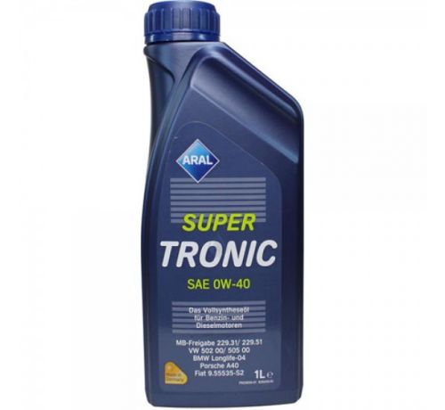 Моторное масло ARAL SuperTronic 0W-40 1L
