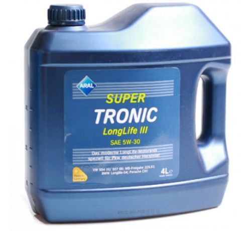 Моторное масло ARAL SuperTronic LongLife III 5W-30 4L