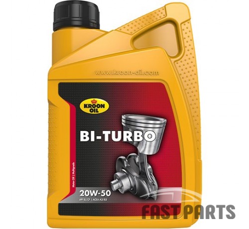 Моторное масло BI-TURBO 20W-50 1л KROON OIL