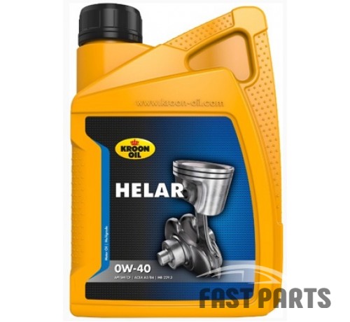 Моторное масло HELAR 0W-40 5л KROON OIL