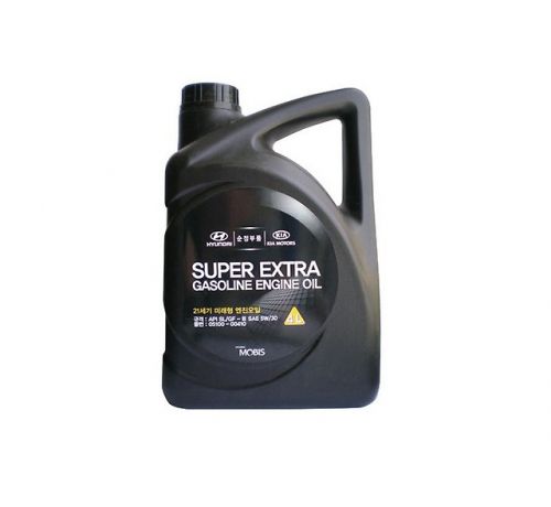Моторное масло HYUNDAI/KIA Super Extra Gasoline 5W-30 4L (05100-00410)