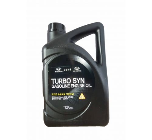 Моторное масло HYUNDAI/KIA TURBO SYN GASOLINE 5W-30 4L (05100-00441)
