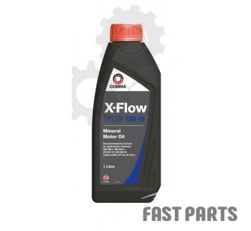 Моторное масло COMMA X-FLOW MF 15W40 MIN. 1L