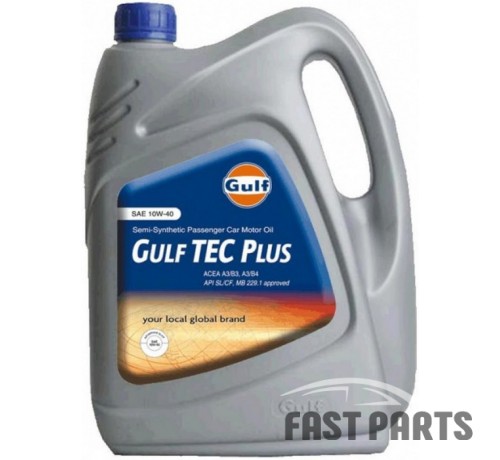 Моторное масло GULF TEC PLUS 10W-40 4L