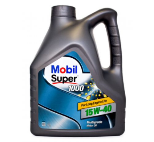 Моторное масло MOBIL SUPER 1000 15W40 4L 