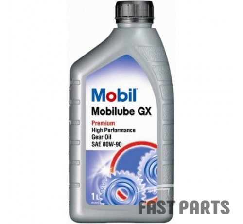 Трансмиссионное масло Mobil Mobilube GX 80W-90 1L