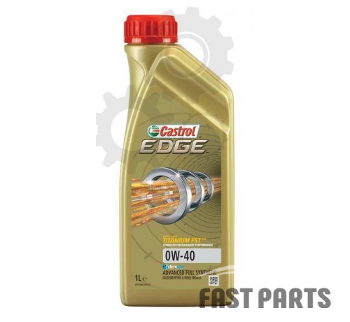 Моторное масло CASTROL EDGE 0W40 1L