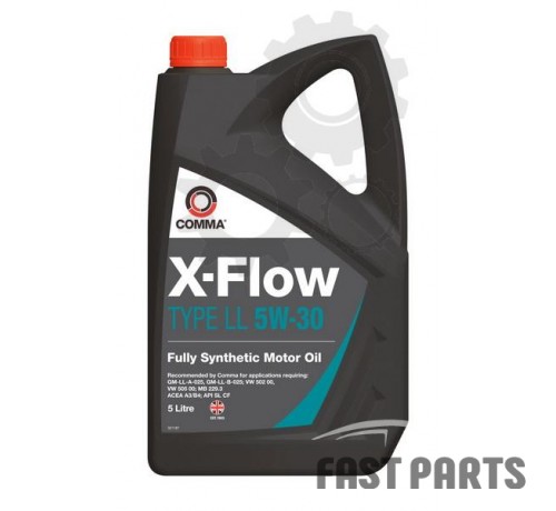 Моторное масло COMMA X-FLOW LL 5W30 SYNT. 5L