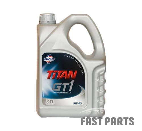 Моторное масло FUCHS TITAN GT1 5W40 5L