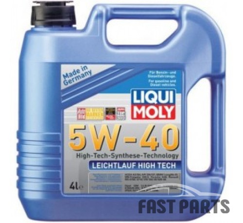 Моторное масло LIQUI MOLY Leichtlauf High Tech 5W-40 4L