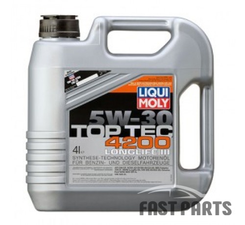 Моторное масло LIQUI MOLY Top Tec 4200 SAE 5W-30 4L