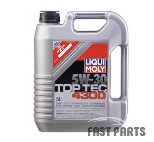 Моторное масло LIQUI MOLY Top Tec 4300 5W-30 5L