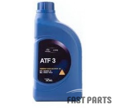 Трансмиссионное масло минеральное Hyundai "ATF 3", 1л 0450000121