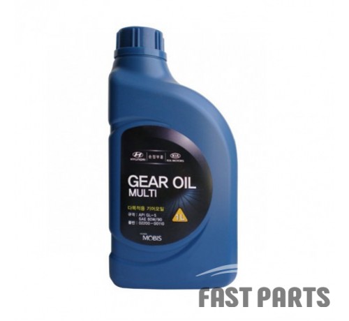 Трансмиссионное масло минеральное Hyundai "Gear Oil Multi 80W-90", 1л 0220000110