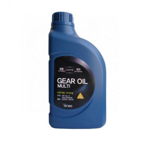 Трансмиссионное масло минеральное Hyundai "Gear Oil Multi 80W-90", 1л 0220000110