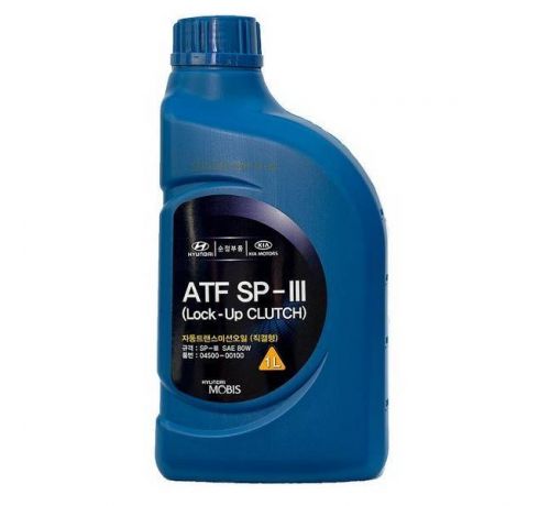 Трансмиссионное масло полусинтетическое Hyundai "ATF SP-III", 1л 0450000100