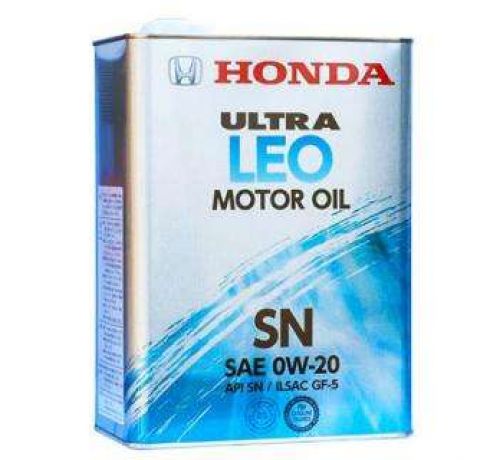 Моторное масло Honda Ultra LEO GF-5 SN 0w-20 (08217-99974) 4л